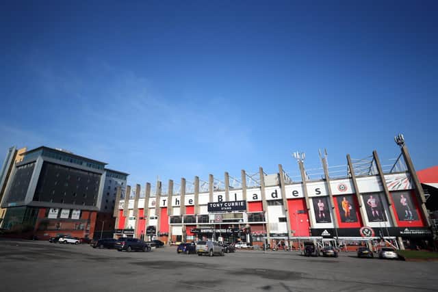 Sheffield United are scheduled to take on Rotherham United at Bramall Lane this weekend, but discussions are ongoing about the EFL fixture schedule following the sad passing of Queen Elizabeth II this afternoon (Catherine Ivill/Getty Images)