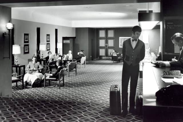 Interior of the Grand Hotel, Sheffield, March 1970