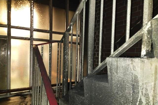 Residents are concerned about how there are no communal fire alarms or smoke detectors, but the council says the building is within compliance.