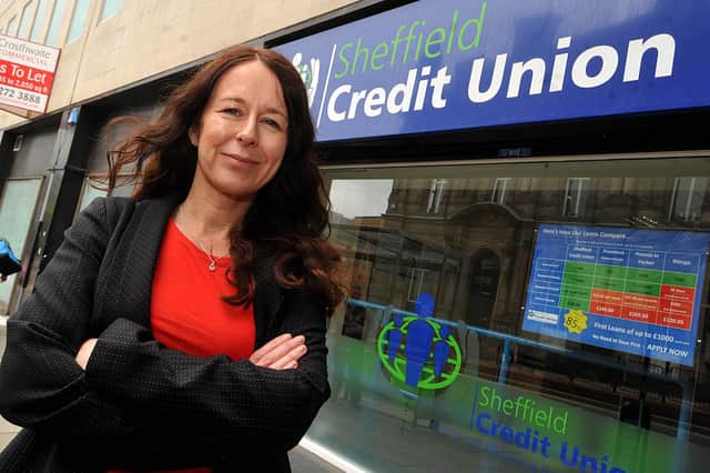 Sheffield Credit Union's CEO,  Jackie Hallewell