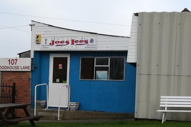Joe's Ices, 107 Woodhouse Lane, Beighton, Sheffield, S20 1AD. Rating: 4.7/5 (based on 186 Google Reviews). "Lovely ice-cream which we found by driving around. Very friendly gent who served us with a good amount of choice including toppings."