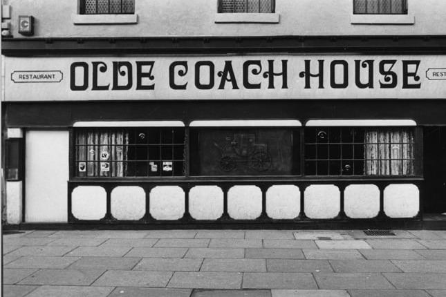 The Olde Coach House steak house, The Wicker. While well known by some for its food, others will remember its adverts in the cinemas, featuring a chef sitting down to the table with the posh voice over: "This restaurant is so good - even the chef eats there.", before a still photo of the restaurant was displayed at the end.