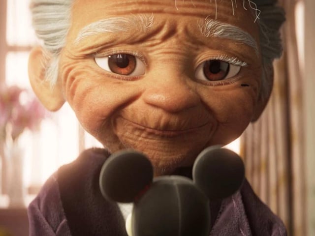 Disney’s animated Christmas advert begins in the year 1940, with a grandmother gifting her granddaughter with a Mickey Mouse toy. It then skips to 2005, where - years later - the young girl is now a grandmother, who passes the same toy to her own grandchild. The toy is loved at first, but becomes neglected over the years. The advert ends with the girl realising the bond between herself and her grandmother, and gifting her the old but newly mended toy (Photo: Disney)