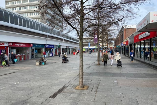 Sunderland's Market Square following the new Government measures to close the likes of cafes and restaurants.