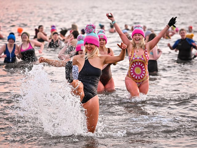 Wild swimming (also known as open water swimming) is becoming more and more popular as a way to relax, unwind, and get back to nature. It’s also said to have great health benefits. (Photo by Jeff J Mitchell/Getty Images)