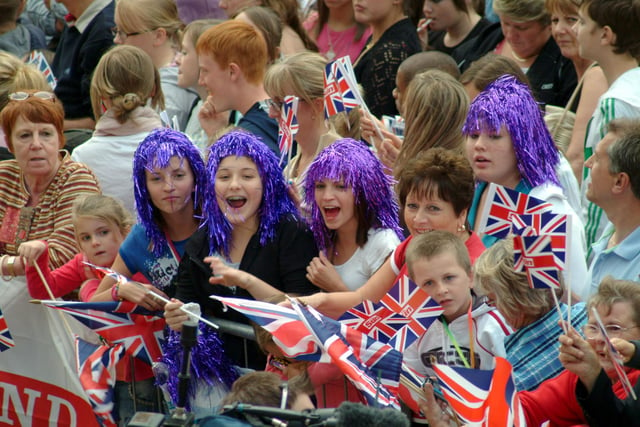 Did you wear these wigs to the parade?