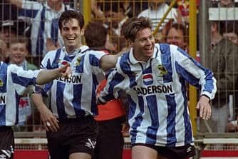 John Harkes and Chris Waddle were great friends throughout their time at Sheffield Wednesday.