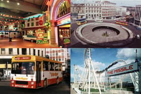 Some of the sights and attractions which will be familiar to children who grew up in 1990s Sheffield
