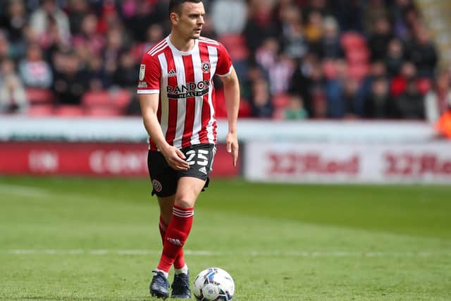 Filip Uremovic is expected to feature for Sheffield United against Reading: Simon Bellis / Sportimage
