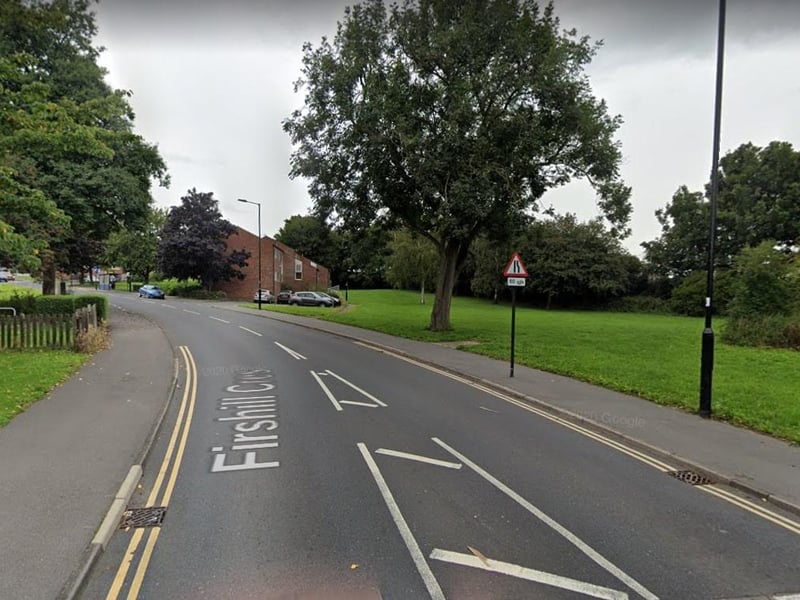 Crabtree and Fir Vale saw 22 cases in the week to March 24, an increase of 9 on the previous week.