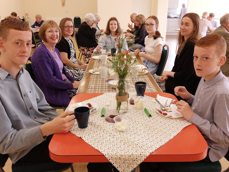 The St. Peter's social committee arranged the event to support fund raising efforts towards a new boiler which was installed recently.