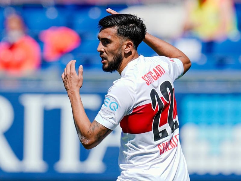 Brighton and Tottenham are not planning to fresh make a fresh offer for Stuttgart’s Nicolas Gonzalez who is expected to join Fiorentina this summer. (Fabrizio Romano)
(Photo by Uwe Anspach/Pool via Getty Images)