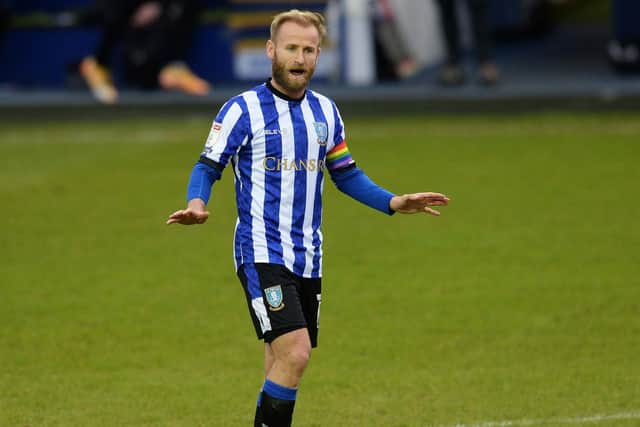 Barry Bannan is at risk of suspension for Sheffield Wednesday. (Pic Steve Ellis)
