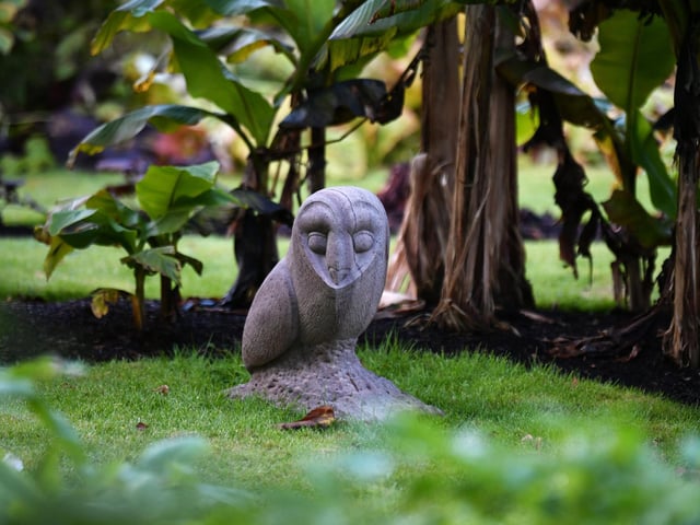 Scupture made by staff at Culzean.