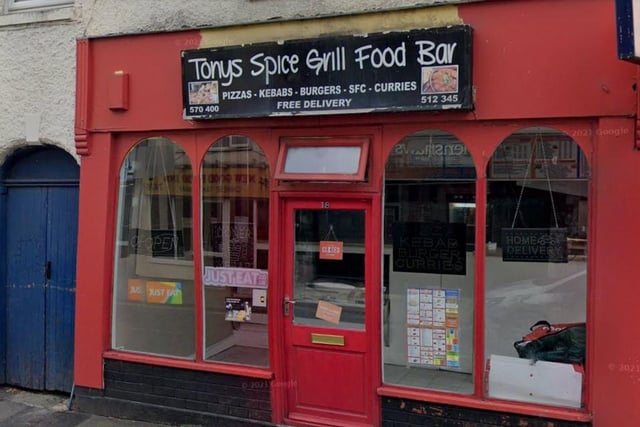 Tonys Delight / Tonys Spice Grill, a takeaway at 18 Church Street Ripley Derbyshire was given a three-out-of-five food hygiene rating after assessment on December 3, the Food Standards Agency's website shows.