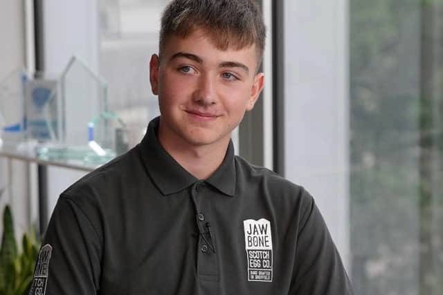Oliver won £1,500 in a competition aimed at young entrepreneurs