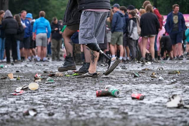 A little mud did nothing to dampen the mood at Tramlines in Hillsborough Park on Saturday.