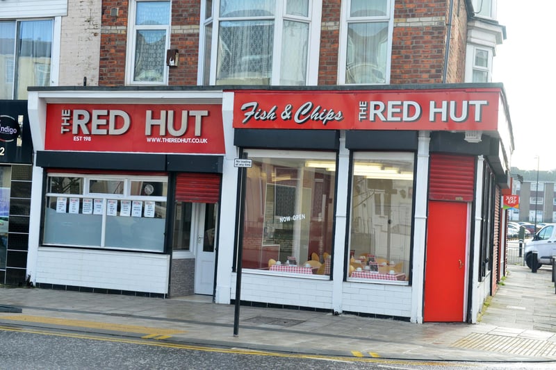The Red Hut in Ocean Road has a rating of 4.3 from 155 reviews