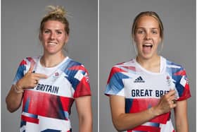 Chelsea's Millie Bright (left) and Ellie Roebuck of Manchester City will represent Team GB at the Tokyo Olympics.