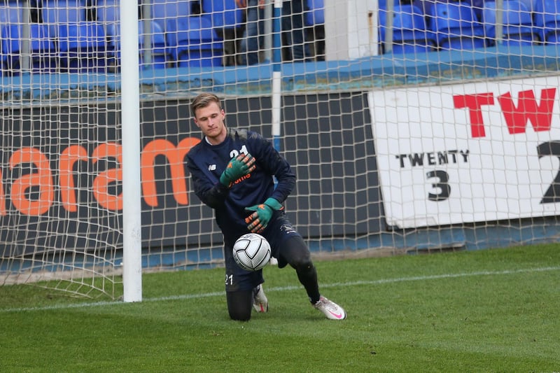 Dave Challinor won't be taking any chances in the goalkeeper department today. Two named in the matchday squad.