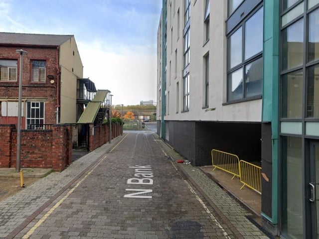 The joint third-highest number of reports of drug offences in Sheffield in January 2023 were made in connection with incidents that took place on or near North Bank, Sheffield city centre, with 2