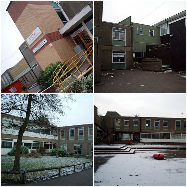The old Valley Comprehenshive School in Worksop. What memories do these pictures bring back?