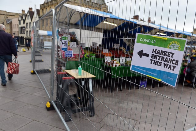 In June, Mansfield Market reopened after lockdown measures eased - albeit with restrictions in place in a bid to limit the spread of Covid-19.