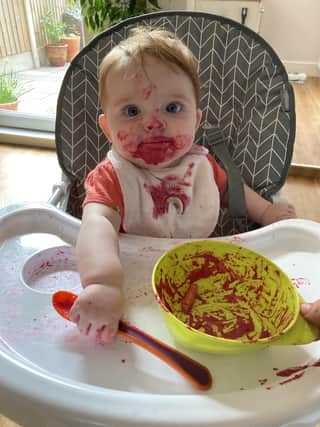 Weaning is a messy business