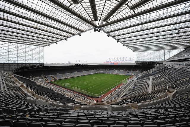 NEWCASTLE, ENGLAND - MARCH 05:  A general view of St. James' Park, home of Newcastle United Football Club on March 5, 2011 in Newcastle, England.  (Photo by Jamie McDonald/Getty Images)