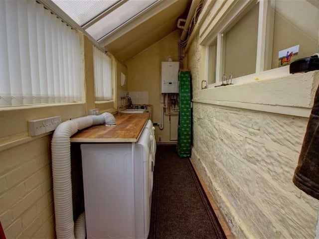 The utility room.