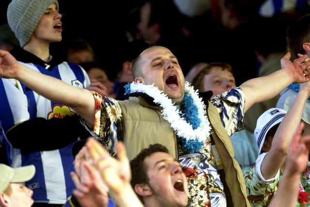 Another colourful Sheffield Wednesday fan dresses up at Norwich