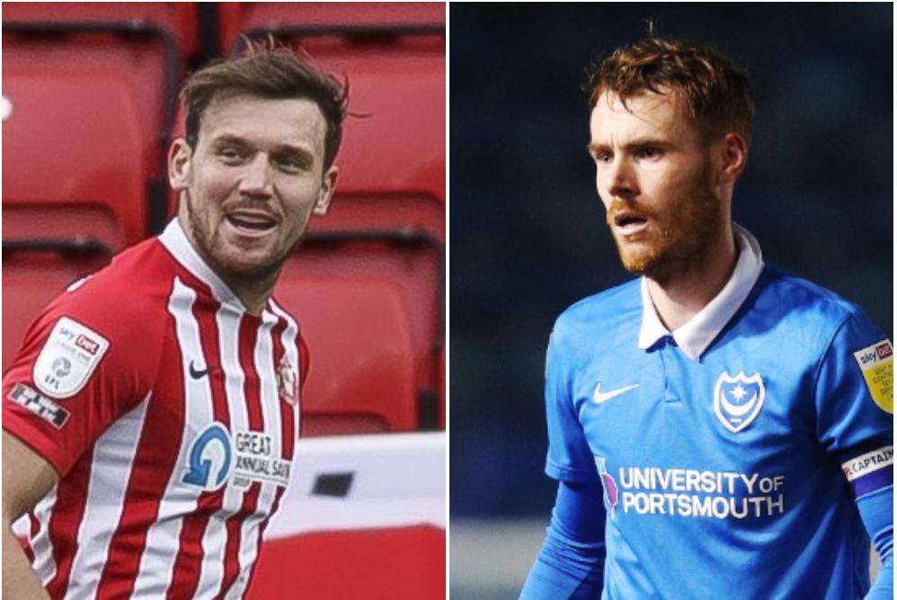 Charlie Wyke, left, and Tom Naylor.