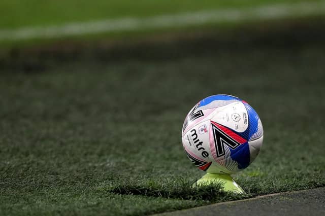 EFL match ball. (Photo by George Wood/Getty Images)
