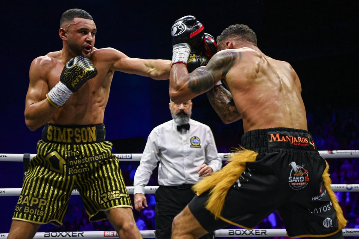 Trigger Boxer Yorkshire boxer Callum Simpson triggers rematch clause