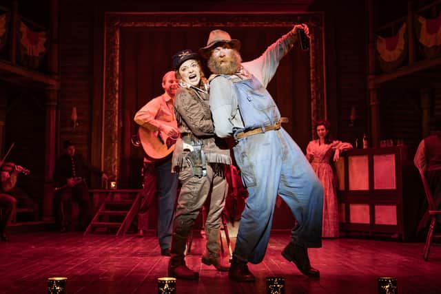 The whip crackin' musical comedy classic Calamity Jane is a rollin' on over the plains at the Lyceum