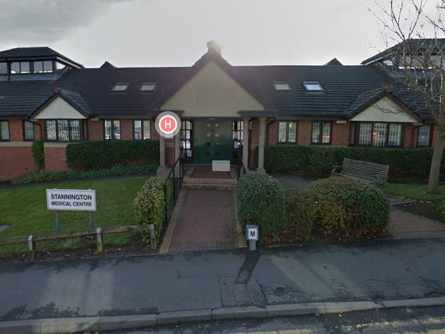 Stannington Medical Centre has been rated the fourth best GP surgery in a recent NHS survey. Stannington Medical Centre in Uppergate Road, Stannington 92.94 per cent of people responding to the survey rated their overall experience as very good or fairly good