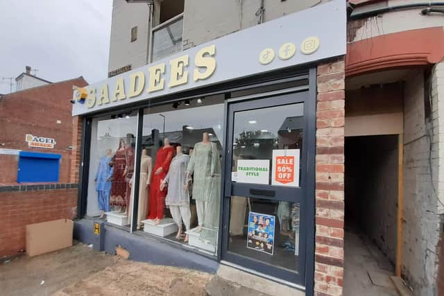 Yasmen Rubina, of Saadees womenswear on Page Hall Road, has seen her electricity bill soar from £70 per month to £280.