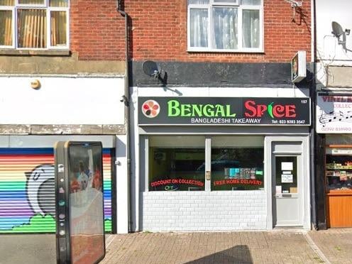 Bengal Spice, 157 Highland Road, was rated given a rating of two on January 14, 2026. Its management of food safety was generally satisfactory while its hygienic food handling and cleanliness and condition of facilities and building was given improvement necessary.