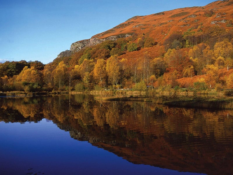 Swap the fall colours in New England for Scotland's very own forest spectacular. For the oranges and golds of autumn foliage it's hard to beat Perthshire - known as 'Big Tree Country'. Stay in pretty Crieff and enjoy walking the Hermitage, Loch Tummel, Lady Mary's Walk and the Deil's Cauldron.