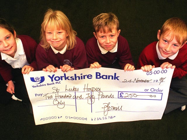 Which fundraisers and volunteers for St Luke's Hospice can you spot in these pictures from the 1990s?