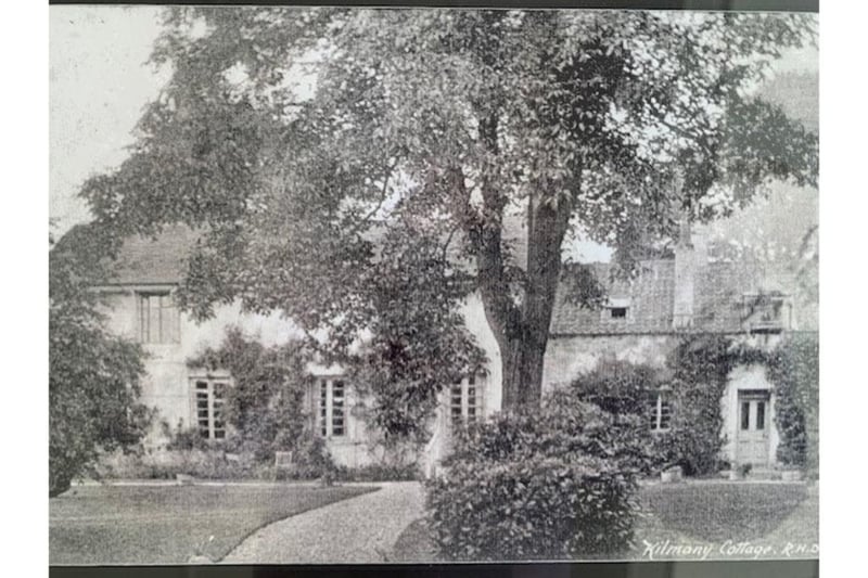 Old photograph of Kilmany House in its prime.