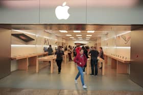 The Apple store at Meadowhall. Picture: Tom Maddick/Ross Parry/SWNS.