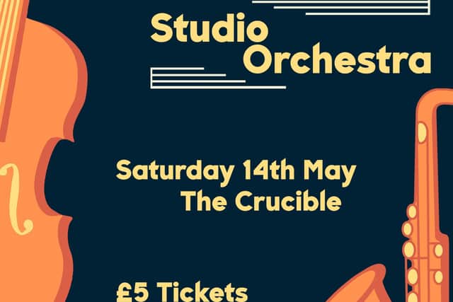 Studio Orchestra will be at The Crucible beginning at 8pm on Saturday, May 14, 2022.