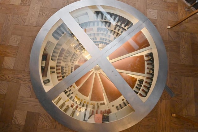 The wine cellar is big enough for hundreds of your favourite bottles.