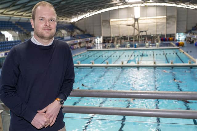 Rob Womack (Manager at Sheffield City Trust) at Ponds Forge. Picture Scott Merrylees