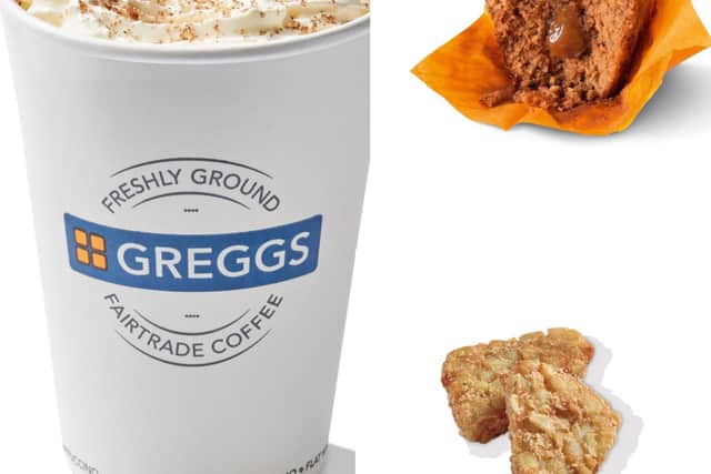Greggs fans in Sheffield are in for a special treat as the bakery has launched its new autumn menu, with new items including the pumpkin spice latte, sticky toffee muffin and hash browns.
