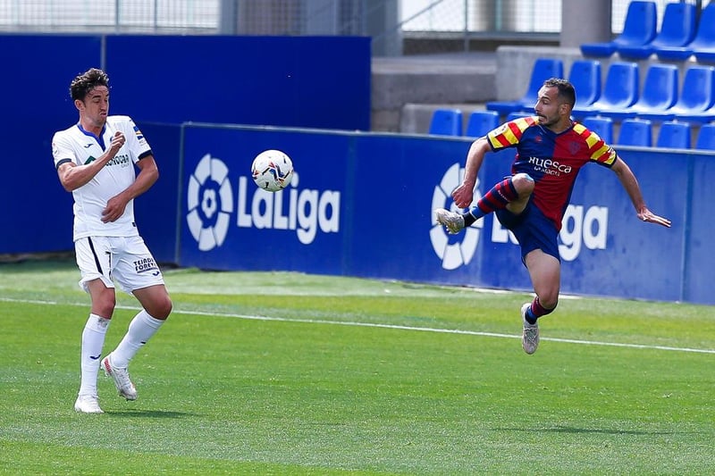 Leeds United have a strong interest in Huesca left-back Javi Galan and they are prepared to pay up for the defender who has a release clause of around £3.5 million. (Radio Huesca)

(Photo by Eric Alonso/Getty Images)
