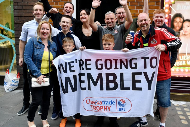 The banner says it all for these Sunderland fans who were out in force to watch the Black Cats against Charlton in 2019.