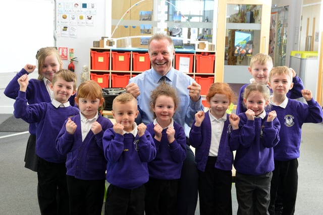 Hebburn Lakes headteacher Tony Watson and the students had reason to celebrate in 2018 when the school maintained its great Ofsted outcome.