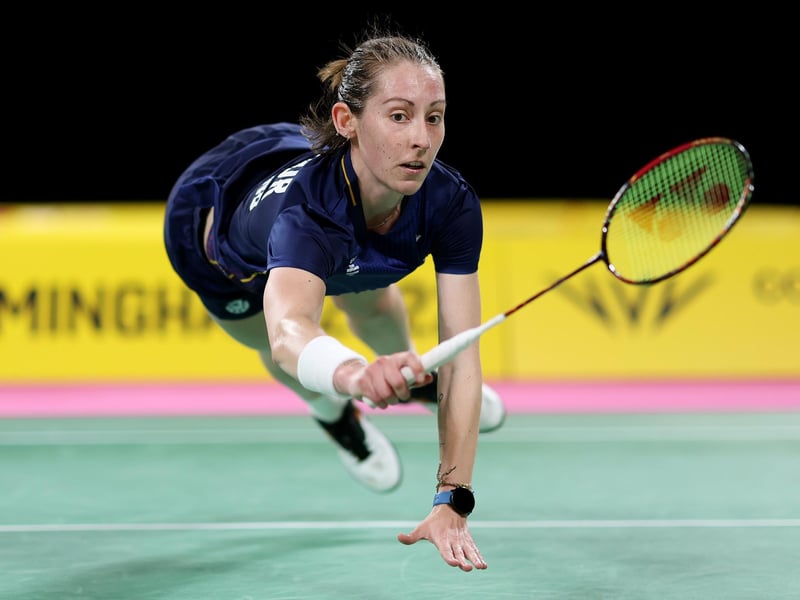 The Bellshill born badminton player will compete in the women's singles in Paris.
